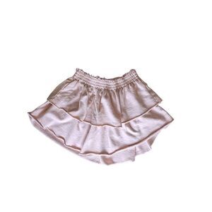 coquette tiered ruffle mini skirt